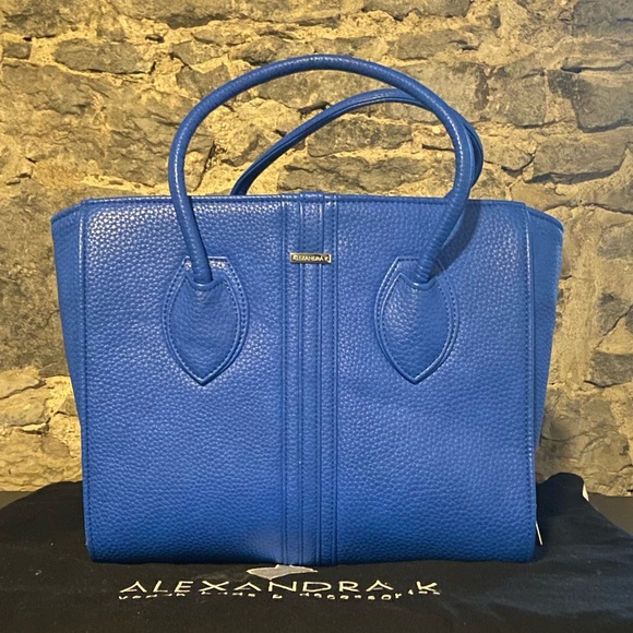 Gorgeous royal blue Alexandra K 1.5 maxi handbag crossbody shoulder bag - Picture 11 of 13